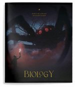 Тетрадь 48 л. Биология А5 кл. скреп. LOREX DEMONS INSIDE  мел. карт. запечатка форзаца, фольга
