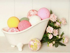 Шипящая бомбочка для ванн ассорти