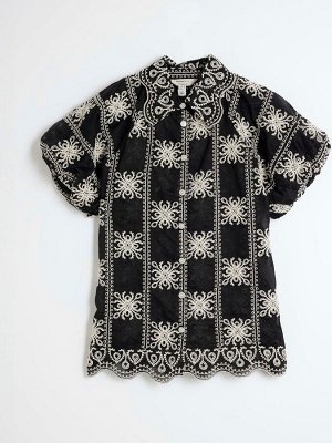 Рубашка River Island Mono Crochet