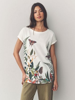 Футболка с короткими рукавами из коллекции Kew Print