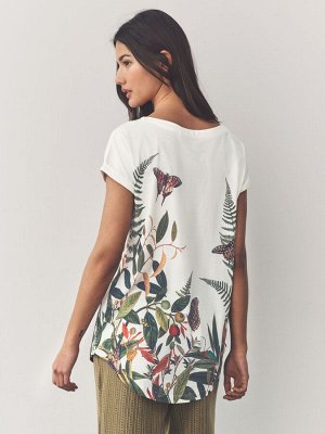 Футболка с короткими рукавами из коллекции Kew Print