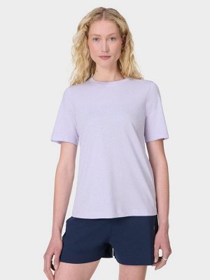 Футболка с круглым вырезом "Sweaty Betty Essential" фиолетового цвета