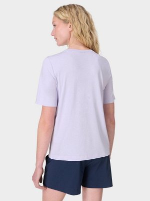 Футболка с круглым вырезом "Sweaty Betty Essential" фиолетового цвета