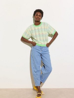 Вязаный топ Oliver Bonas Sparkle Wave Stripe
