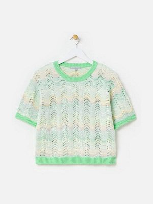 Вязаный топ Oliver Bonas Sparkle Wave Stripe
