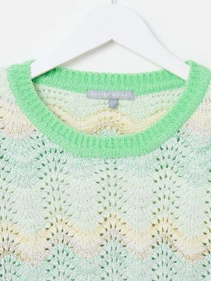 Вязаный топ Oliver Bonas Sparkle Wave Stripe