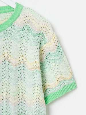 Вязаный топ Oliver Bonas Sparkle Wave Stripe