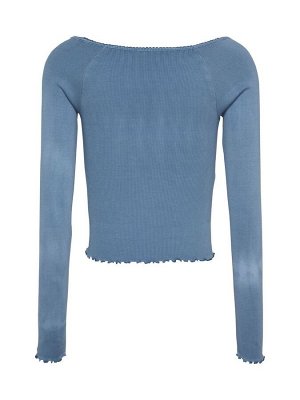 Футболка Tommy Jeans Slim с V-образным вырезом и длинным рукавом