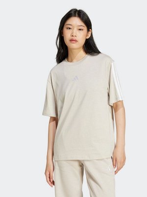 Футболка adidas Boyfriend с тремя полосками
