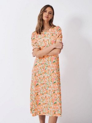 Платье-футляр с принтом из джерси от Crew Clothing Company Scarlet