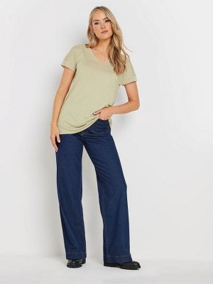 Футболка Long Tall Sally Premium Modal с V-образным вырезом