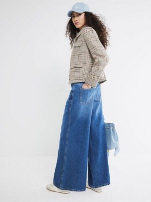 Джинсы-палаццо River Island с низкой талией и широкими штанинами, 100% хлопок