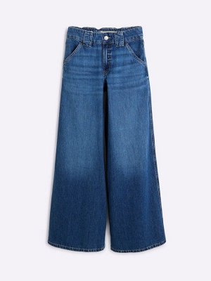Джинсы-палаццо River Island с низкой талией и широкими штанинами, 100% хлопок