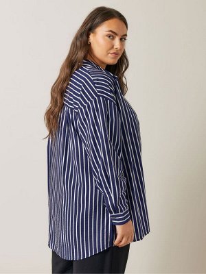 Рубашка для девушки Evans Blue Stripe