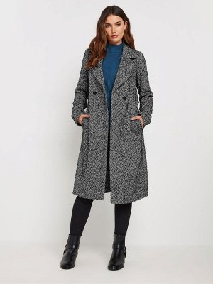 Длинное пальто-халат Tall Sally Herringbone