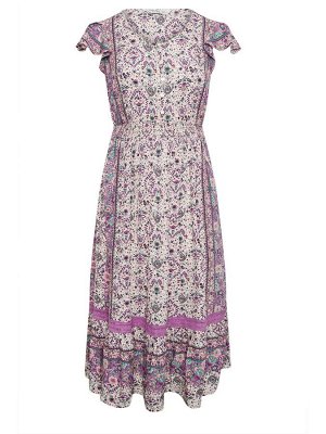 Платье макси с бахромой Yours Curve Boho