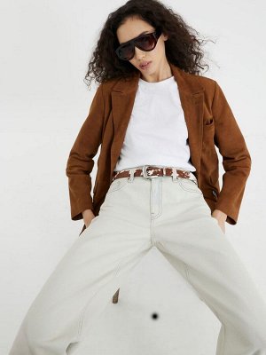 Джинсы River Island Super Pale Barrel из 100% хлопка