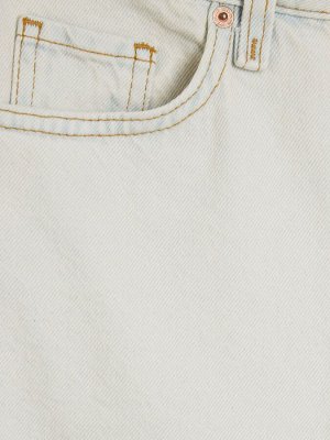 Джинсы River Island Super Pale Barrel из 100% хлопка