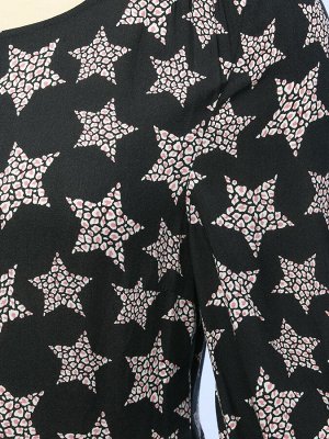 Платье Khost Animal Star Print, многоуровневое