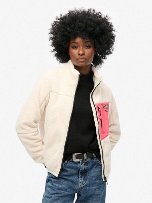 Куртка Superdry без капюшона из искусственного меха