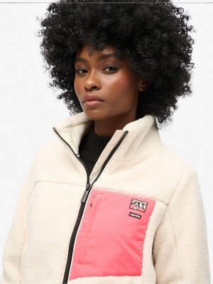 Куртка Superdry без капюшона из искусственного меха