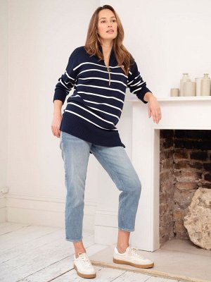 Джинсы Seraphine Blue Post Maternity с зауженными штанинами