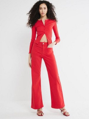 Джинсы River Island с широкими карманами спереди