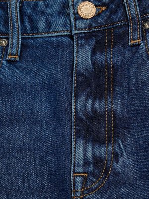 Джинсы River Island с высокой посадкой и рельефной спиной Mom Denim