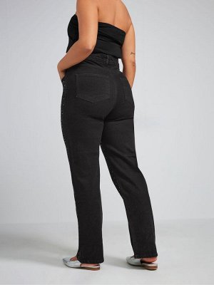 Джинсы Yours Curve Limited Collection Stretch с заклепками