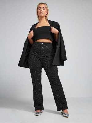 Джинсы Yours Curve Limited Collection Stretch с заклепками