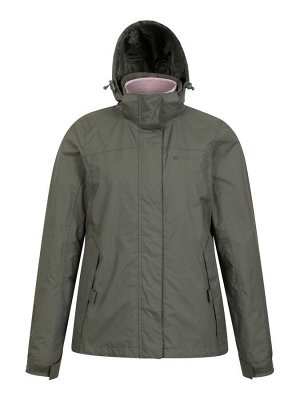 Зеленый - женская куртка Mountain Warehouse Storm Waterproof 3 в 1