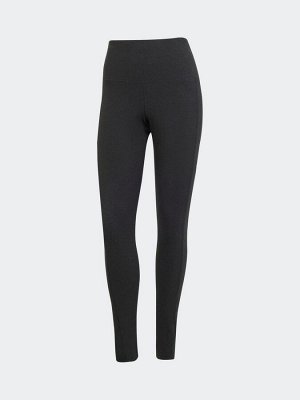 Черные леггинсы adidas ALL SZN Rib High-Waist 7/8