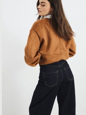 Джинсы River Island Barrel с швом Indigo