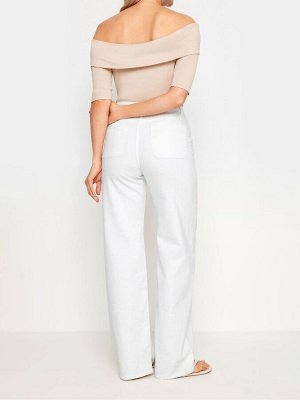 Длинные джинсы Sally Wide Leg из 100% хлопка