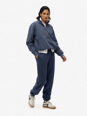 Синие - спортивные брюки Superdry Essential с логотипом
