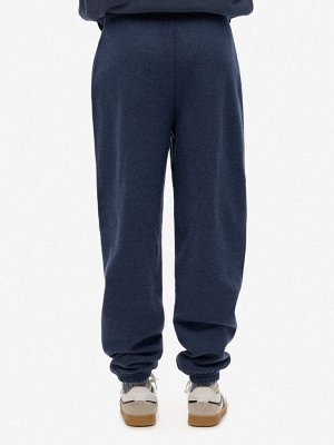 Синие - спортивные брюки Superdry Essential с логотипом