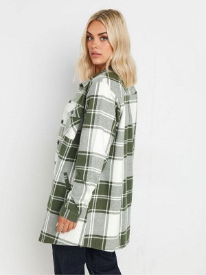 Куртка Yours Curve Checked из 100% хлопка