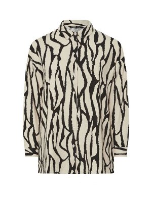 Черно-серая рубашка Evans Rich Black/Grey
