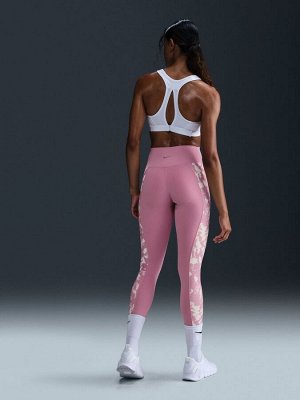 Elemental Pink - Леггинсы Nike One с высокой талией 7/8 и принтом