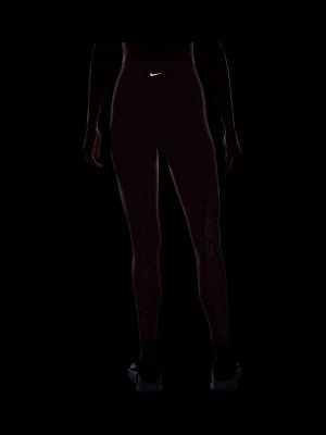 Elemental Pink - Леггинсы Nike One с высокой талией 7/8 и принтом