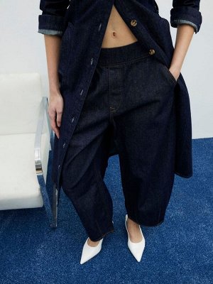 Джинсы River Island Pull On Barrel из 100% хлопка