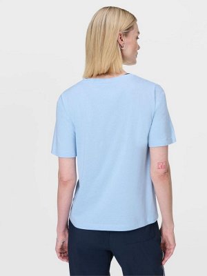 Синяя футболка с V-образным вырезом от Sweaty Betty Essential