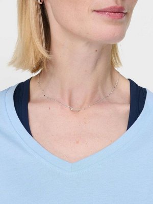 Синяя футболка с V-образным вырезом от Sweaty Betty Essential