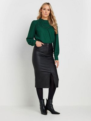 Длинная плиссированная блузка Tall Sally Woven