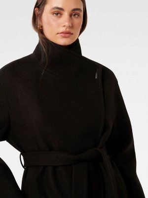 Пальто-халат Forever New Lola с воротником-трубой