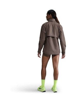 Коричневый — водоотталкивающая куртка для бега Nike Fast Repel
