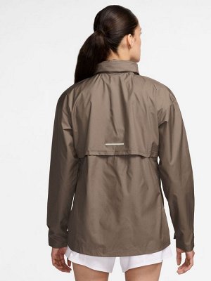 Коричневый — водоотталкивающая куртка для бега Nike Fast Repel