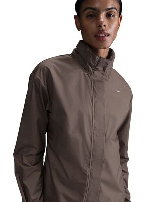 Коричневый — водоотталкивающая куртка для бега Nike Fast Repel
