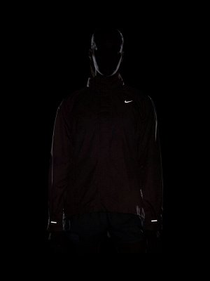 Коричневый — водоотталкивающая куртка для бега Nike Fast Repel