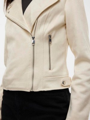 Байкерская куртка VERO MODA из искусственной замши